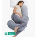 Momcozy F Shaped Pregnancy Pillow Air Layer Grey Pp007