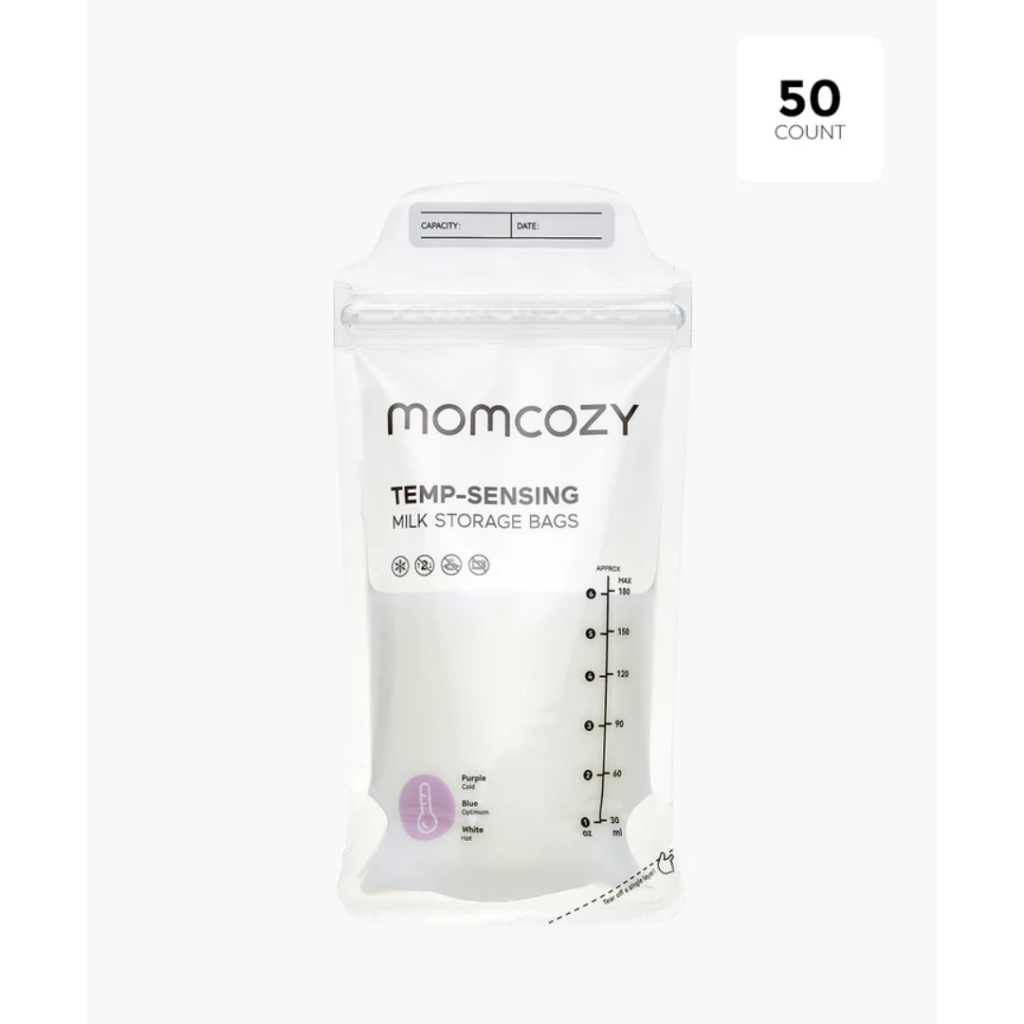 Momcozy Milk Storage Bags Temp-Sensing