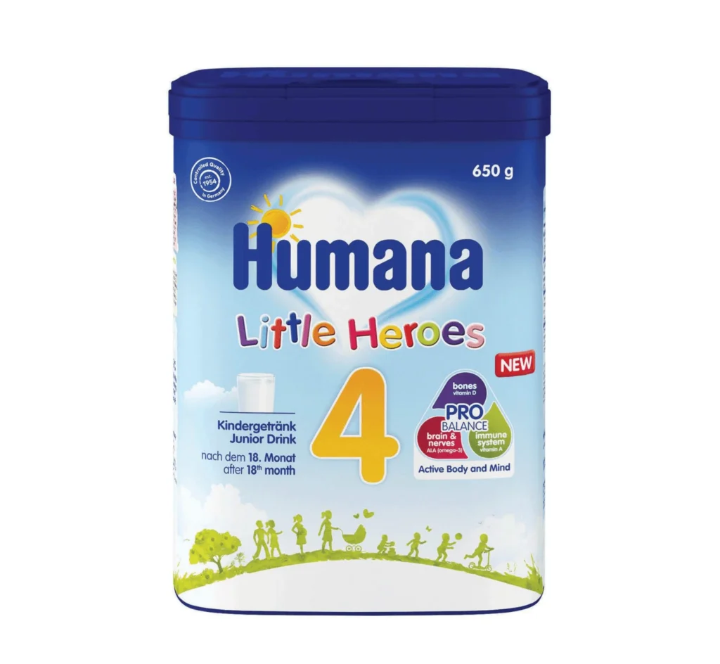 Qumesht HUMANA 4 (18 muajsh+) *650gr